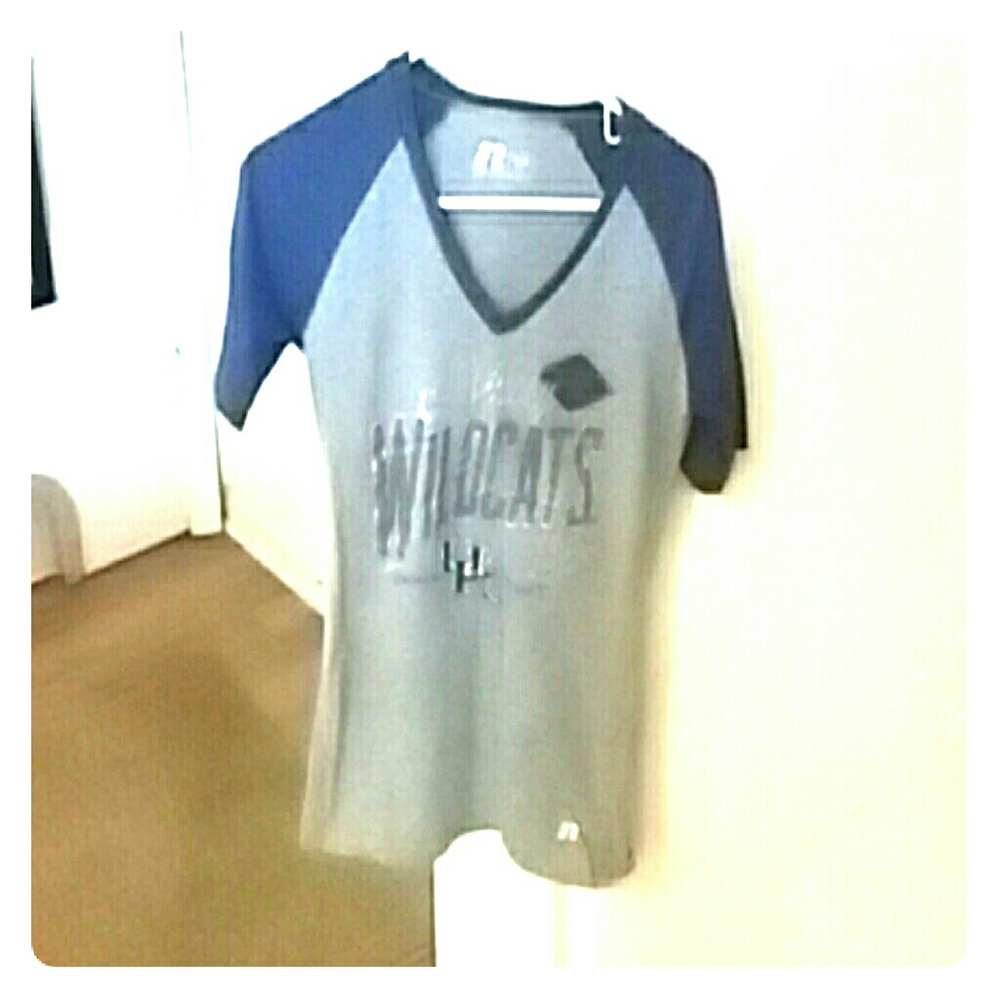 Grey and blue Kentucky wild cats shirt